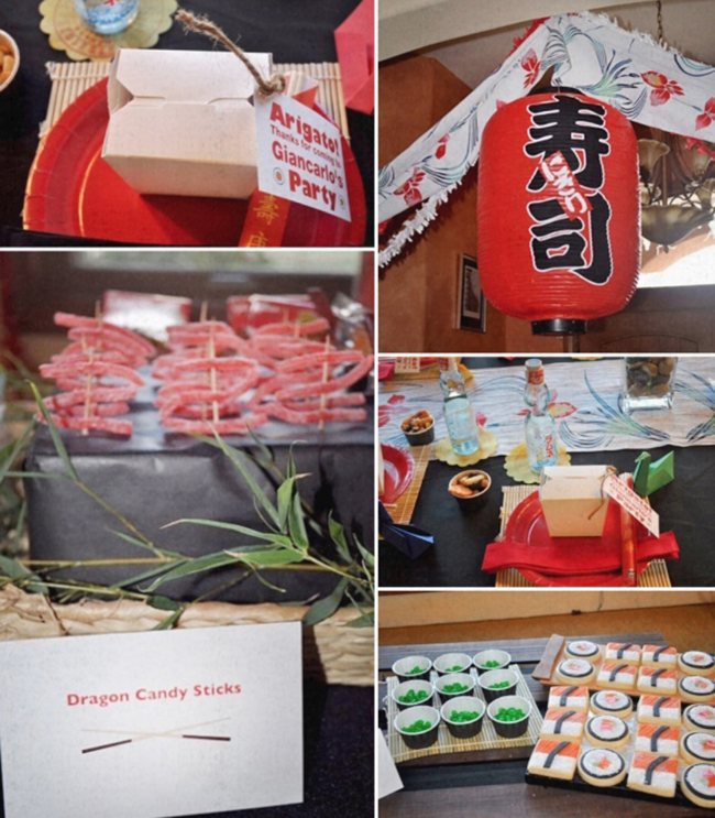 Party Planning Celebration Advisor Wedding And Network Sumo And Sushi Party Boy 39 S Birthday Idea