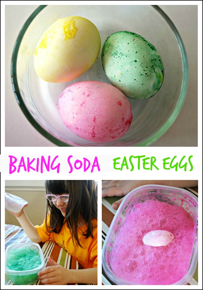 Use baking soda to easily dye your eggs!