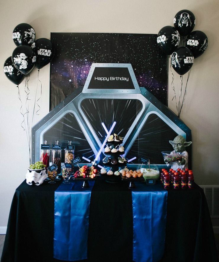 Star Wars Birthday Party Boy Birthday Party Ideas