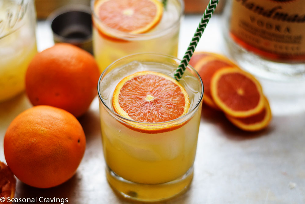 Limoncello and Orange Spritzer