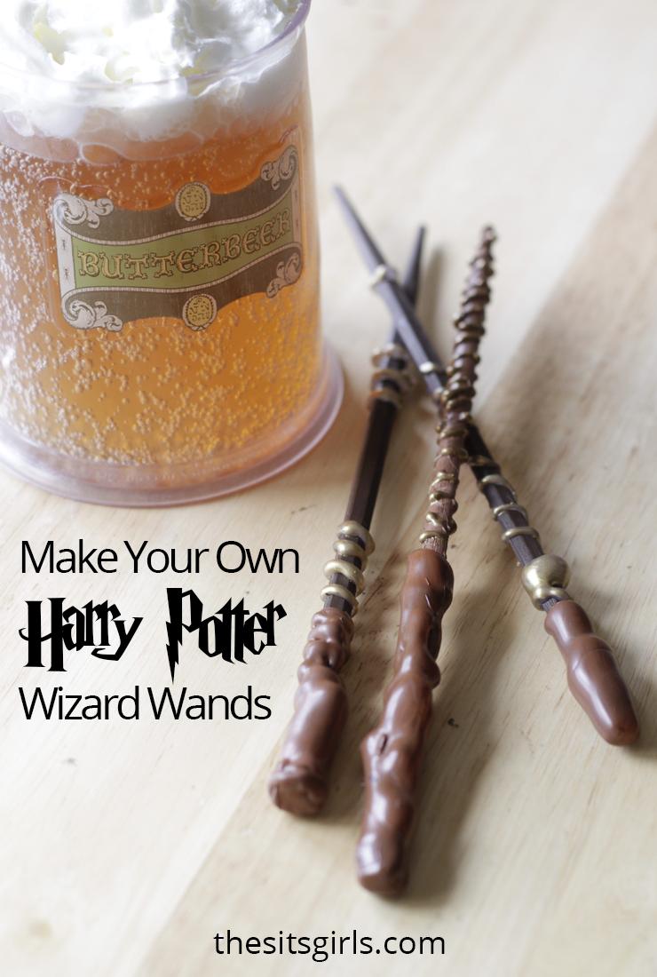 This simple tutorial will help you make a DIY Harry Potter wand. Perfect for a Harry Potter party or gift. So easy, it will feel like magic!