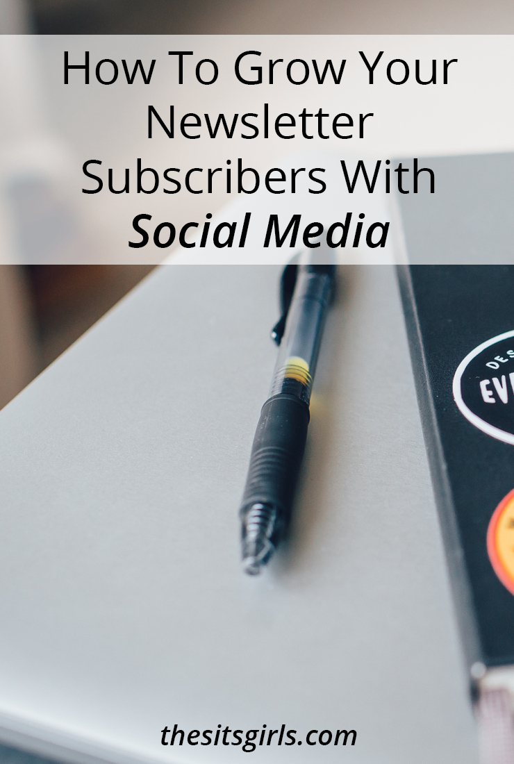 Your email list is the most important thing to grow. It is yours, moves with you, and isn't dependent on social media platforms and their algorithm changes. Use these tips to grow your newsletter subscribers on social media.