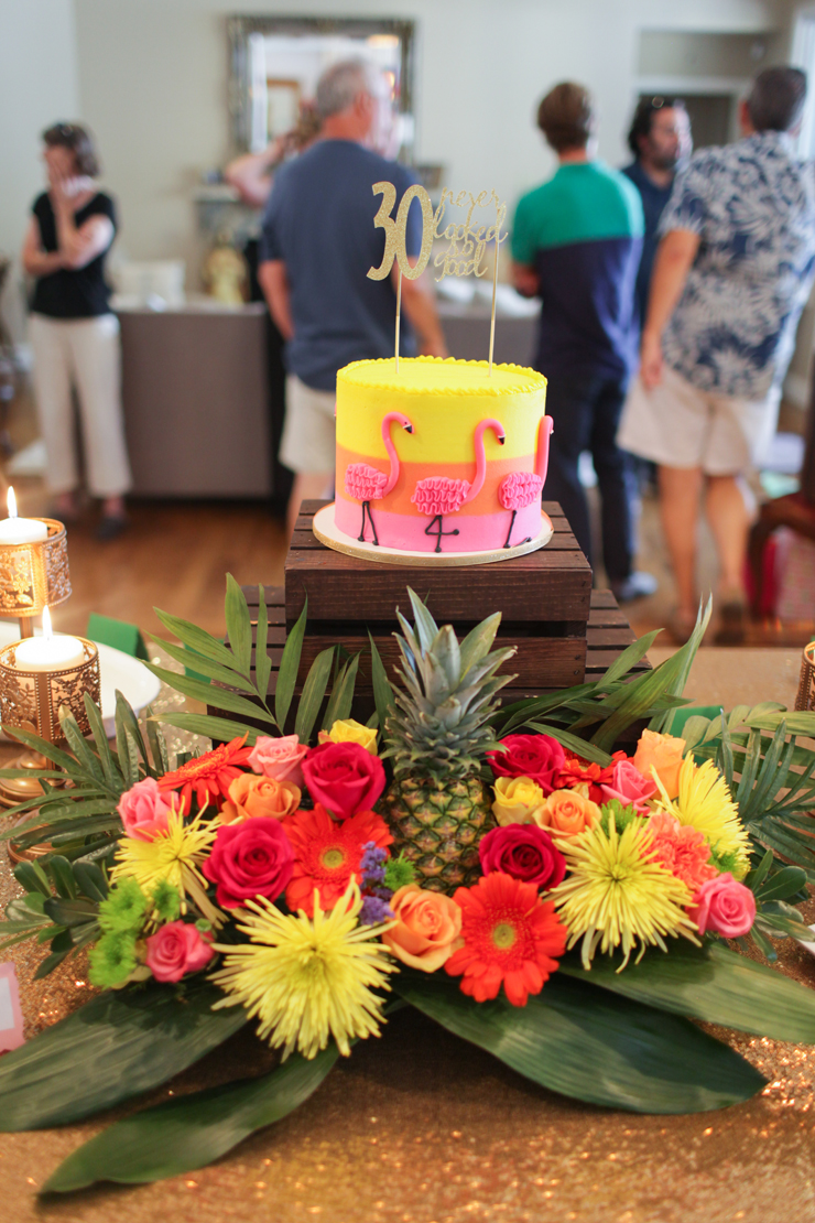 These lush tropical arrangements are all the rage!