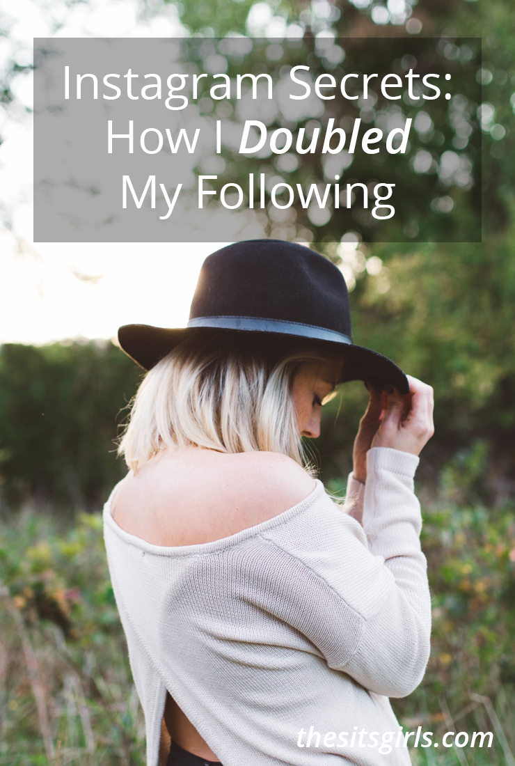 Instagram secrets that helped me double my Instagram followers twice. This post has easy tips to help you grow your following and engagement.