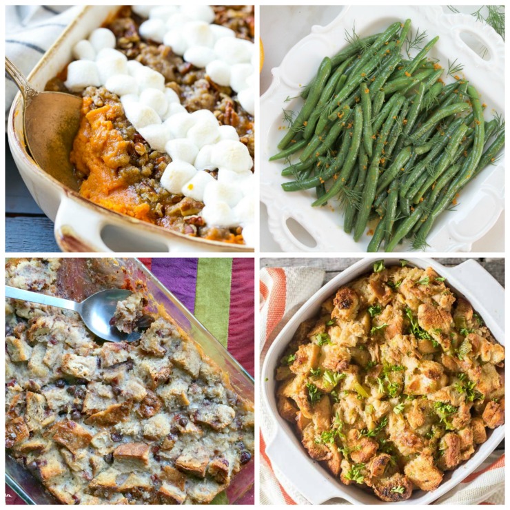 Tasty side dishes - perfect for your Thanksgiving menu