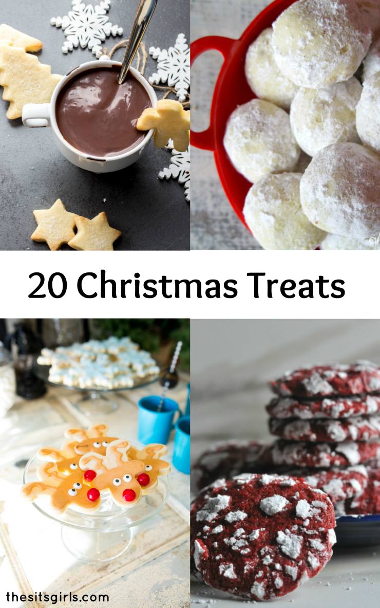 20+ Christmas Treats - easy and delicious recipes that are perfect for homemade Christmas gifts!