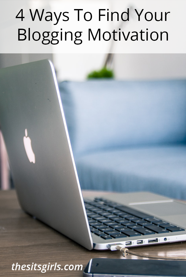 Are you lacking blogging motivation? Feeling overwhelmed by a todo list that is way too long? These 4 simple steps will help you feel better and get you writing again! 