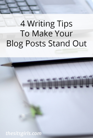 Writing Tips that will help you craft blog posts that stand out and get read.