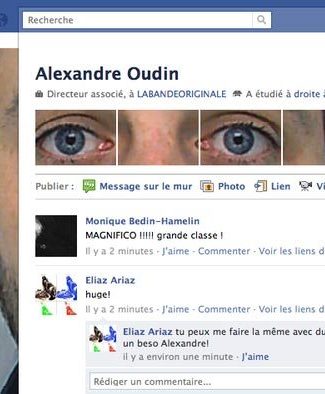 Facebook fan page update