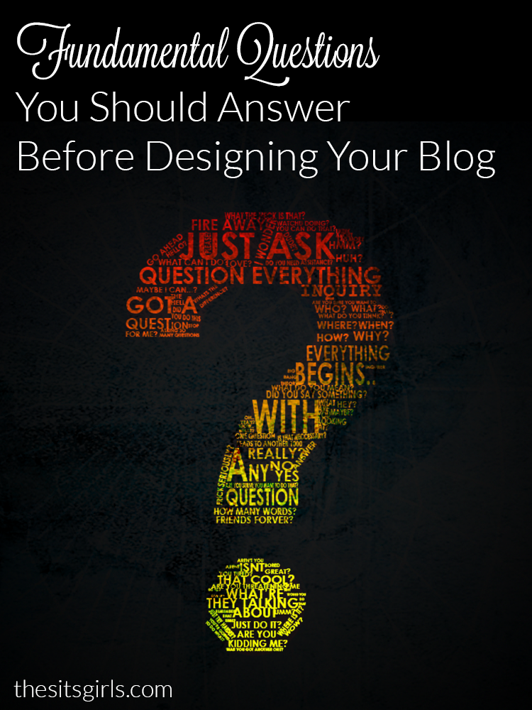 Your blog design is the first impression made on new visitors to your site. These questions will help you decide what direction you want to take your blog design before you start. 