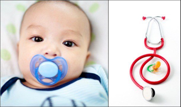 pacifiers and babies