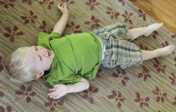temper tantrum