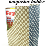 This is a great home decor DIY project to help you get organized: turn old cereal boxes into magazine or coloring book holders.