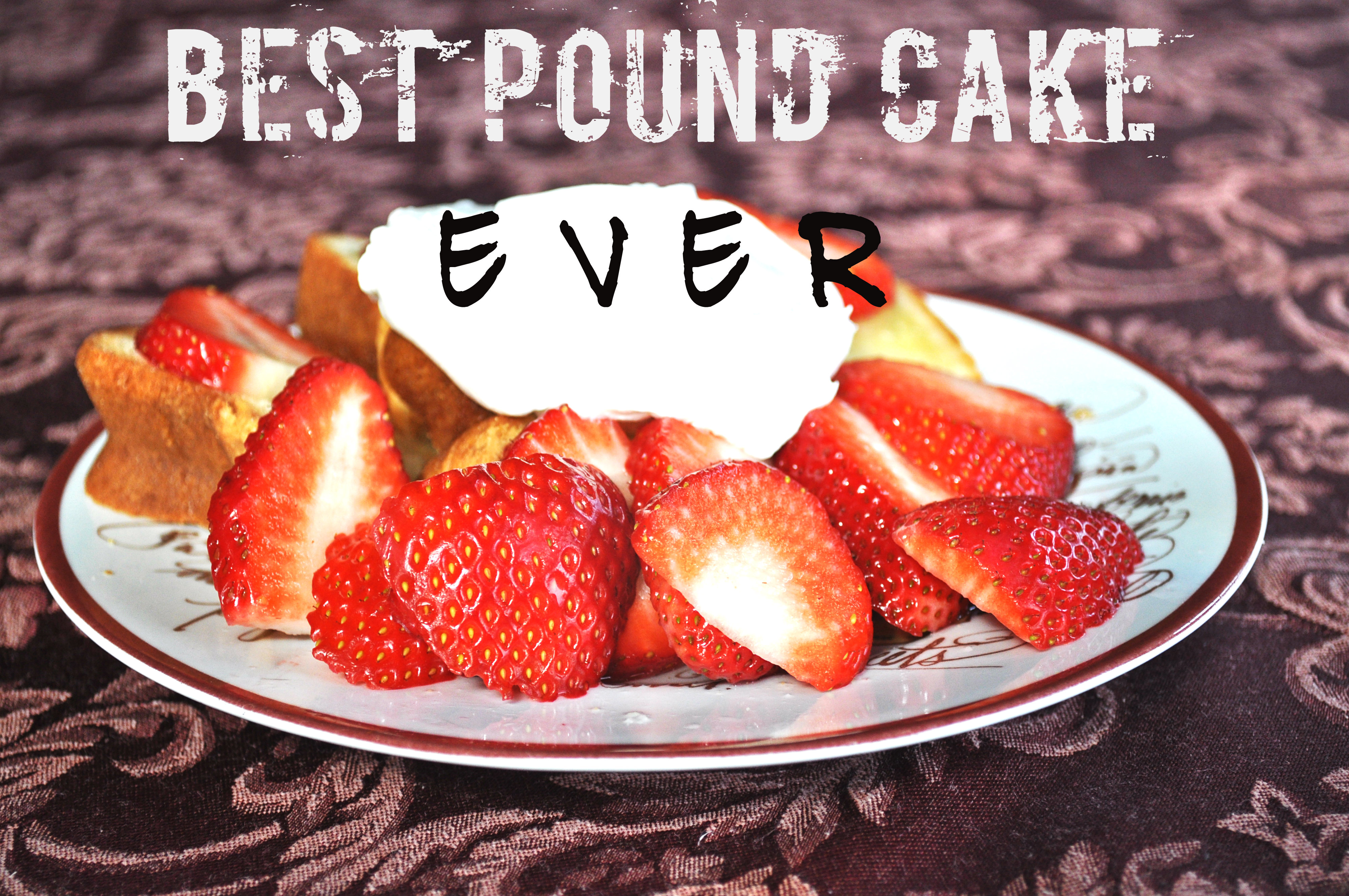 Pound Cake Recipe Pound Cake Recipes From Scratch