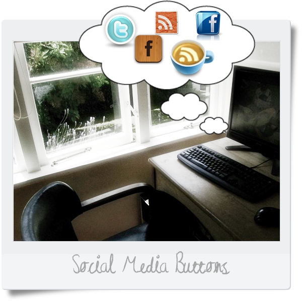 social media buttons