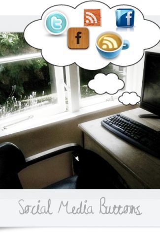 social media button