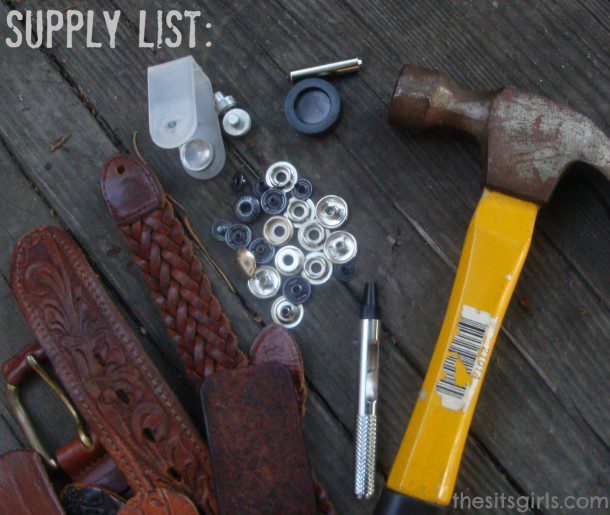 diy belt supplies how to make a cool bracelet