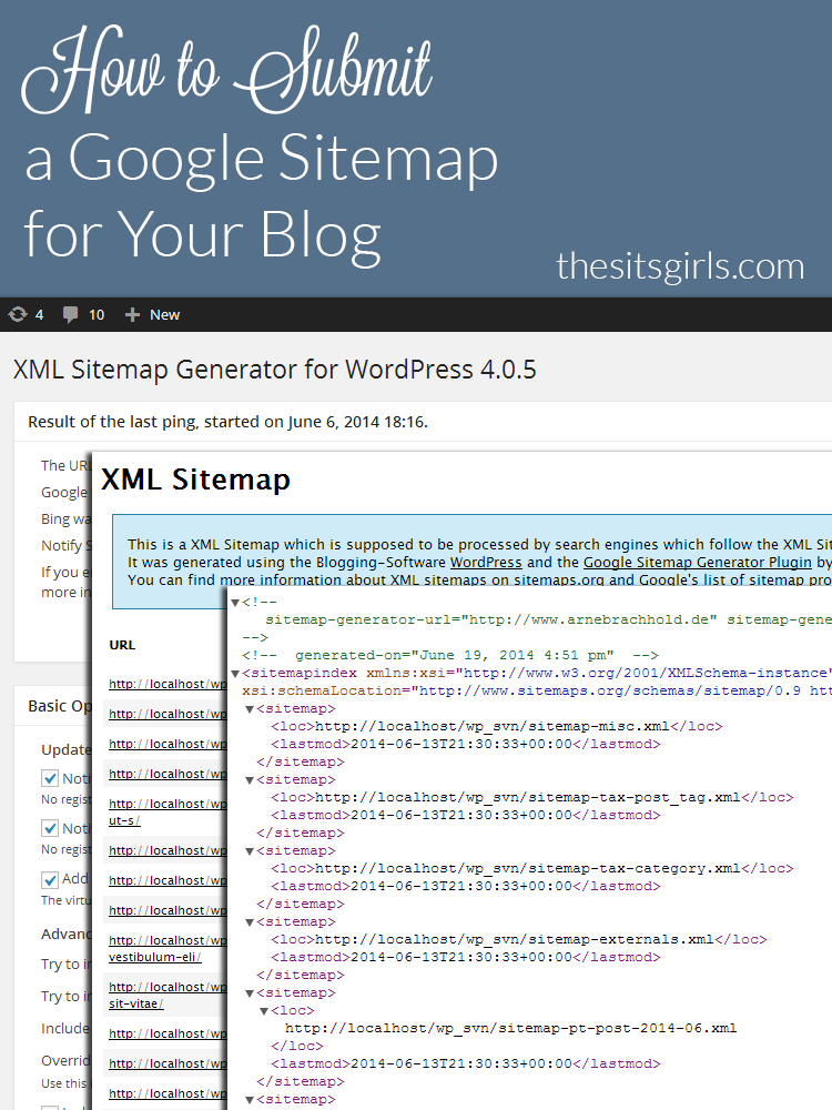 Learn how to create and submit a sitemap for your blog and submit it to Google.