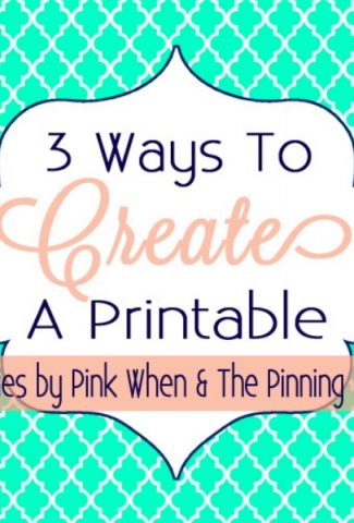 How to Create a Printable Using Photoshop Elements.