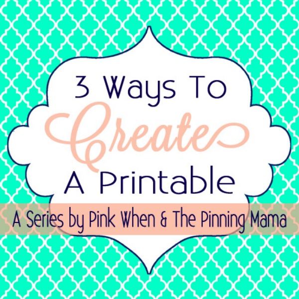 How to Create a Printable Using PicMonkey
