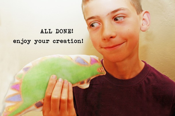 Turn your childs art into a stuffed animal.