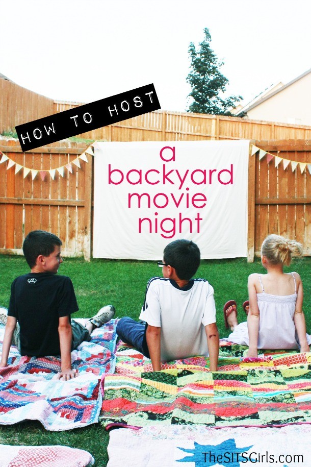 Everything you need to host the perfect Backyard Movie Night!