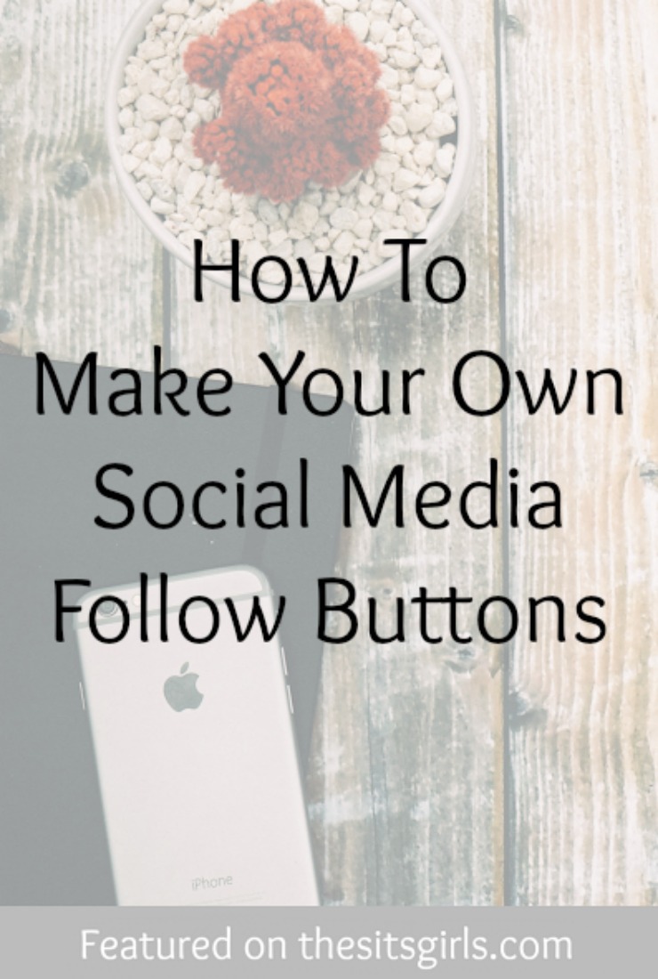social media follow buttons