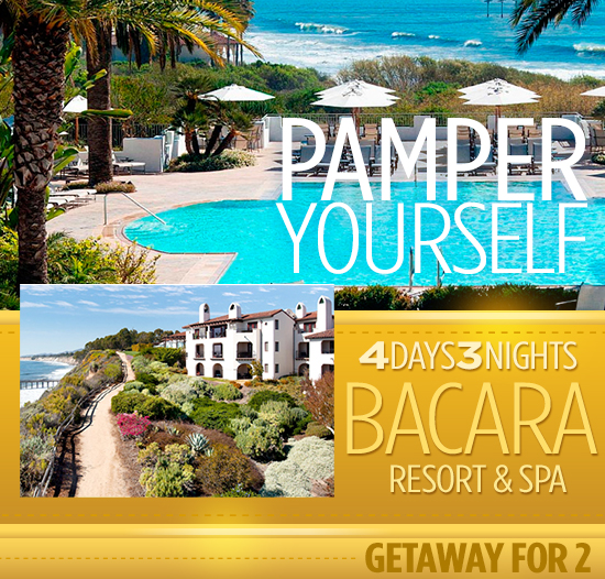 Enter to Win: “Pamper Yourself” 5-Star Spa Getaway for Two!