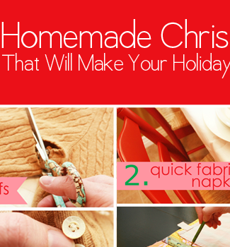 Using these 10 easy homemade Christmas Gift ideas, you can spark your own inner Christmas creativity.  Easy gift giving is at your fingertips!