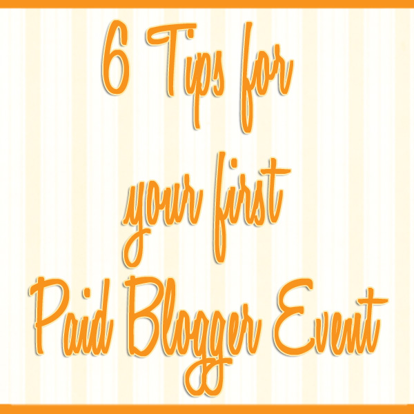 paid blogger event
