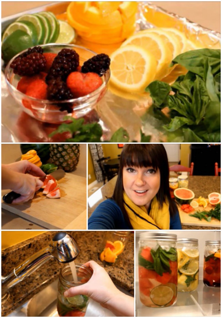 fruit infused water recipe