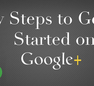 Getting Started On Google Plus