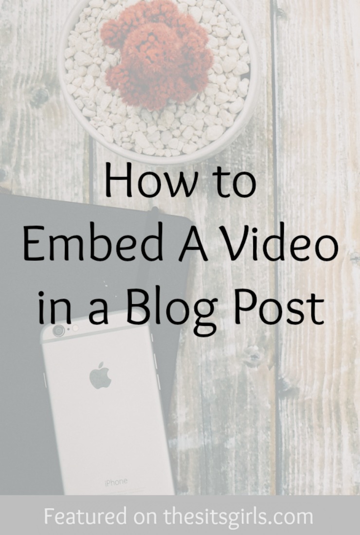 embed a video