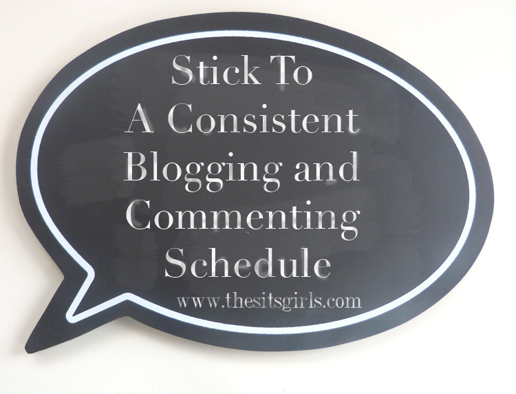 blogging schedule