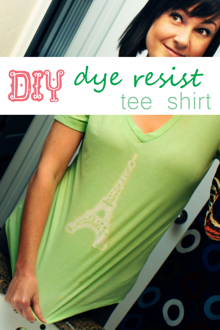 dying techniques resist dye tee