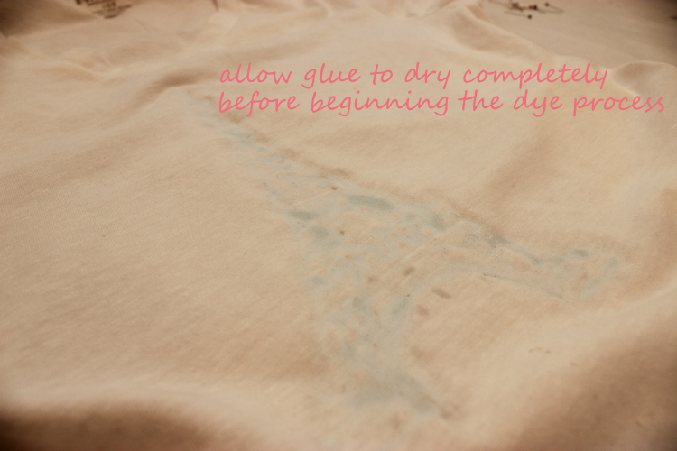 shirt diy dying techniques resist dye tee