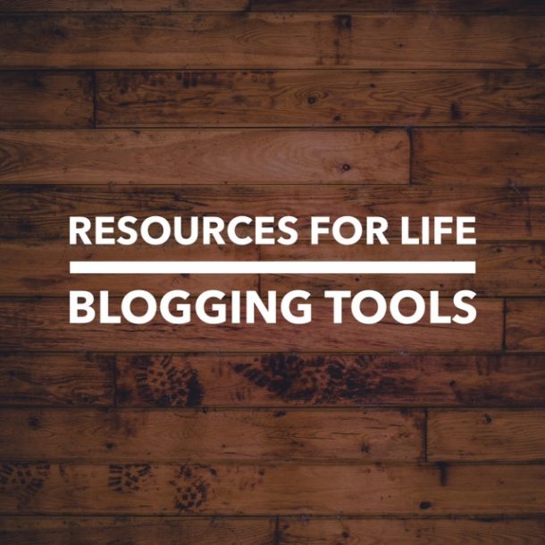 Blogging resources to make your life easier.