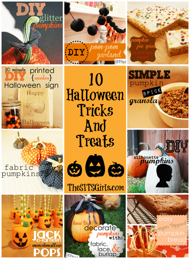 10 Halloween Ideas Craft And Recipe Tutorials SITS Girls