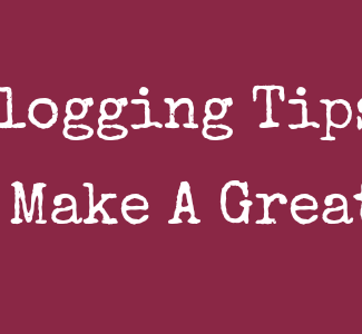 Vlogging Tips that will help you make a great video.