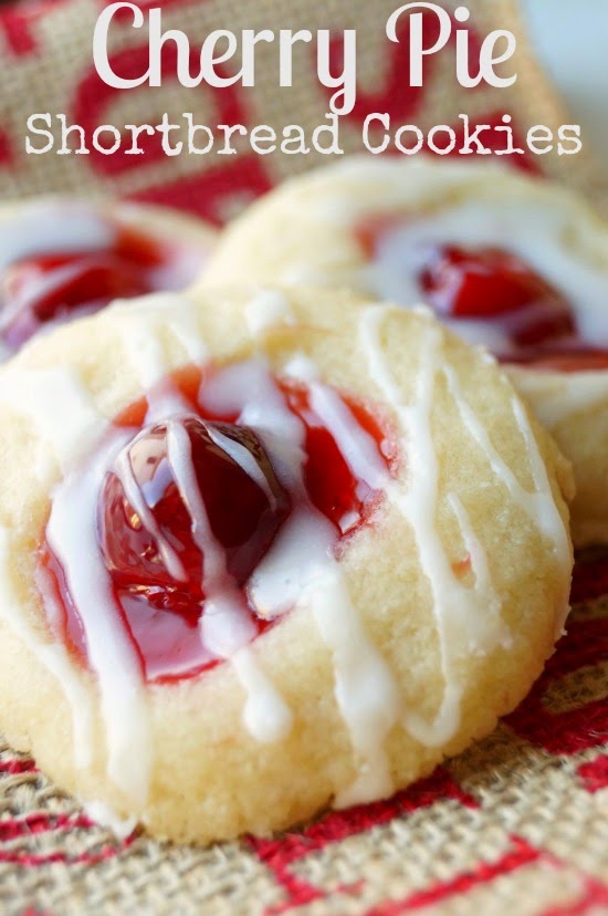 Cherry Thumbprint Cookies