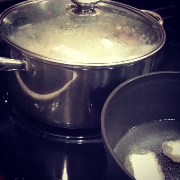 Among The Posts And Pans