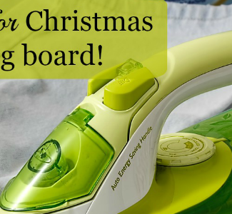 All I Want For Christmas Is An Ironing Board