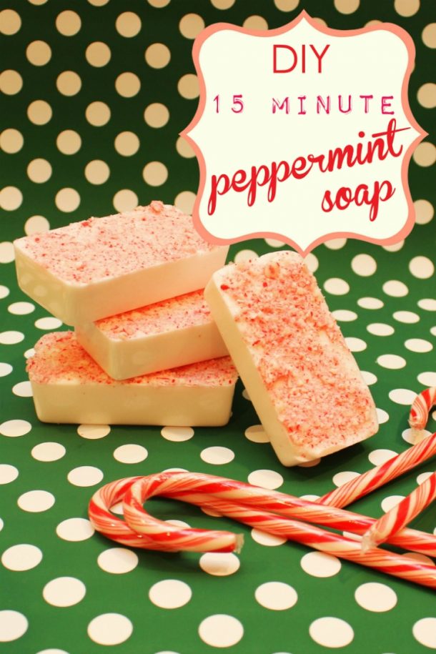 DIY Peppermint Soap - The SITS Girls