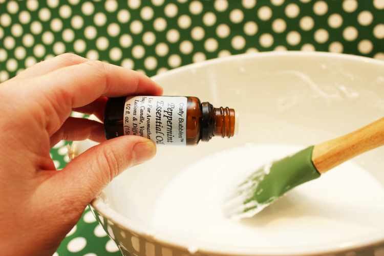 Add peppermint oil to your soap.