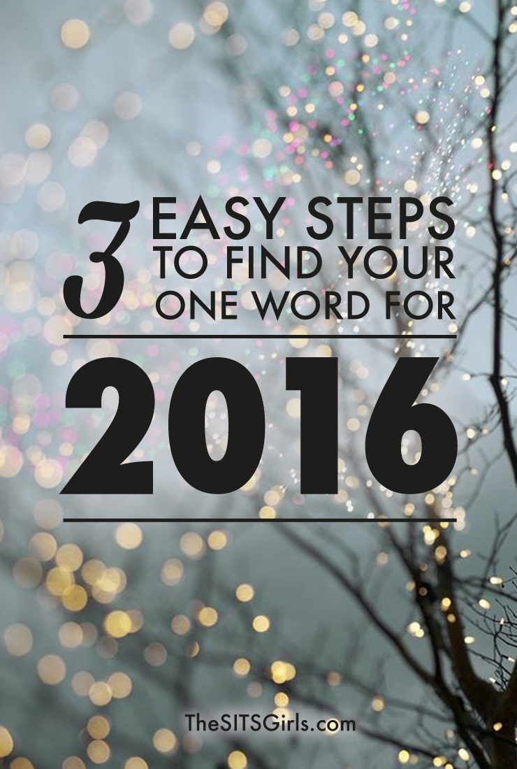 These three steps will help you figure out what one word represents your resolutions for the year, so you can focus and meet your goals. This is great for business or personal and family goals.