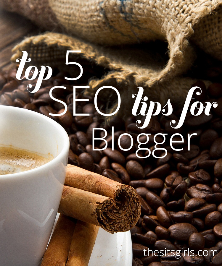 If you are blogging on the blogger platform, here are the top 5 SEO tips for helping your blog to be found in search. All easy to do, even for beginning bloggers. 