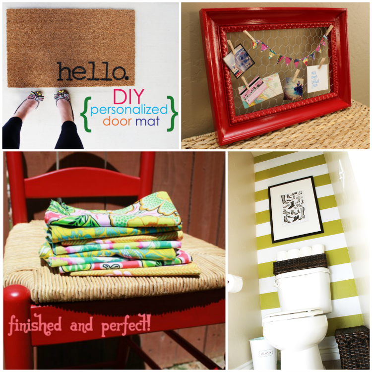 Add a touch of spring to your home decor with these easy DIY projects! 