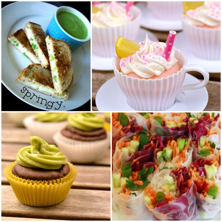 Four recipes that are perfect for your spring menu!