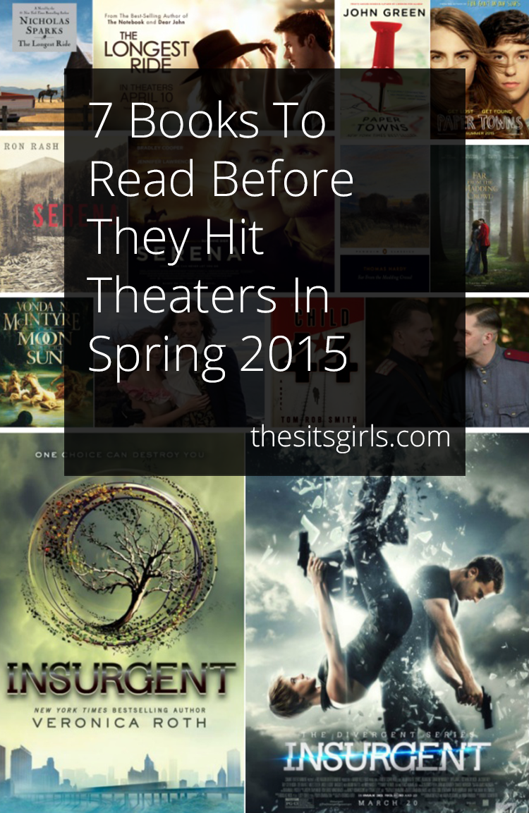 Best Books To Read Before They Hit Theaters In Spring 2015