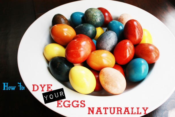 Learn how to make natural dyes for your Easter Eggs using food. 